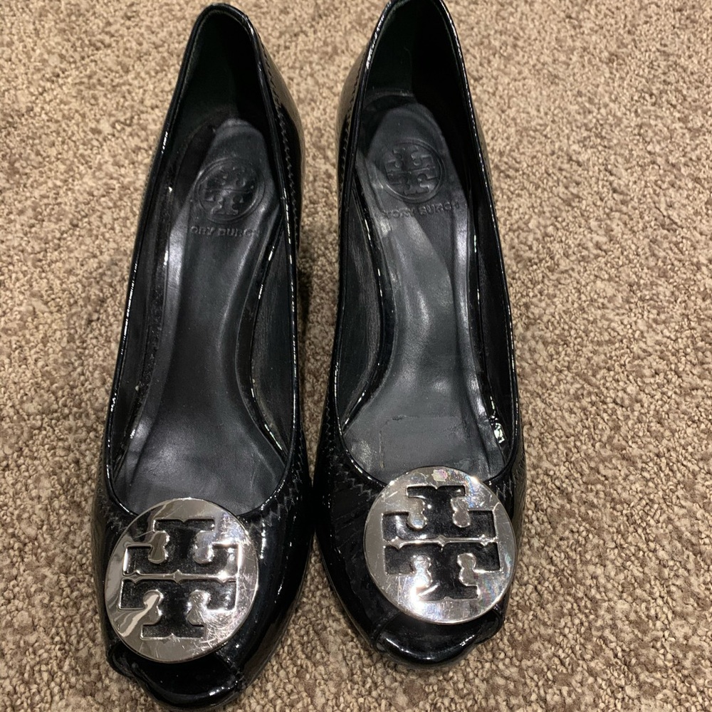 Tory Burch Peep Toe